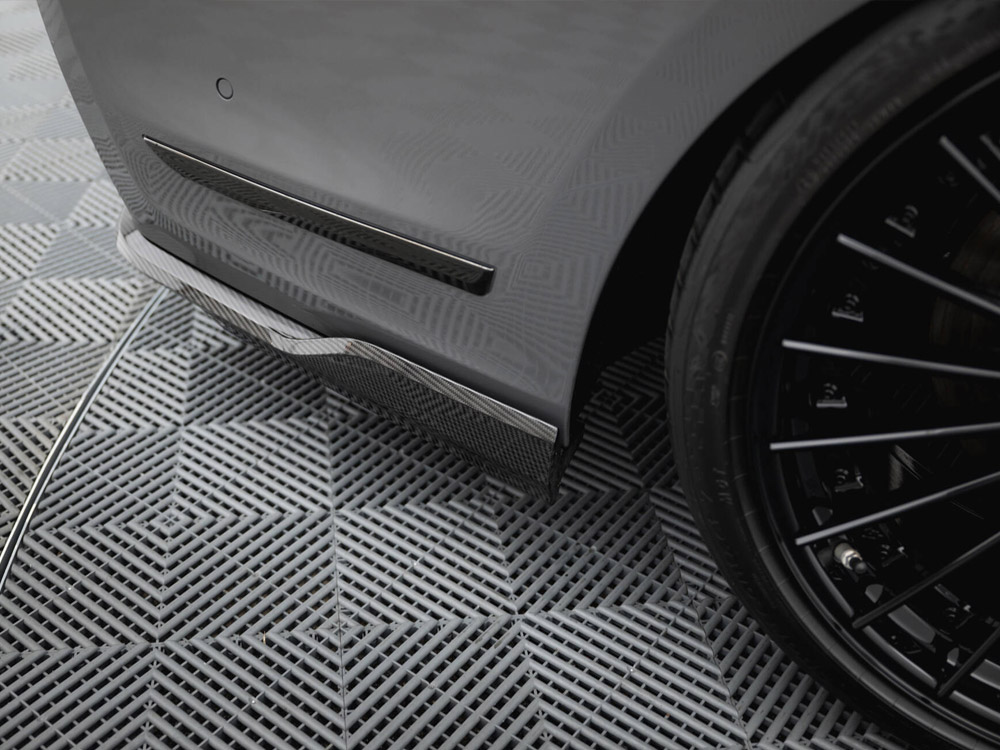Maxton prepreg carbon fibre rear splitter bmw 7 series m-pack g11/g12 facelift models 6 Maxton prepreg carbon fibre rear splitter bmw 7 series m-pack g11/g12 facelift models - image 6