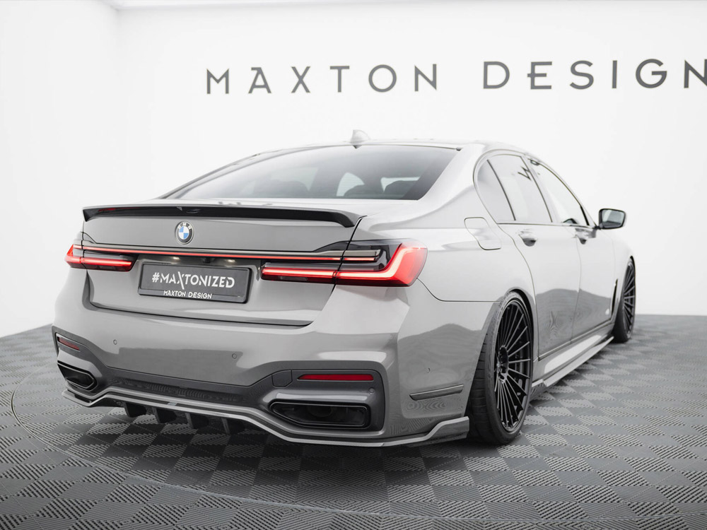 Maxton prepreg carbon fibre rear splitter bmw 7 series m-pack g11/g12 facelift models 2 Maxton prepreg carbon fibre rear splitter bmw 7 series m-pack g11/g12 facelift models - image 2