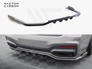 Maxton Prepreg Carbon Fibre Rear Splitter BMW 7 Series M-Pack G11/G12 Facelift Models