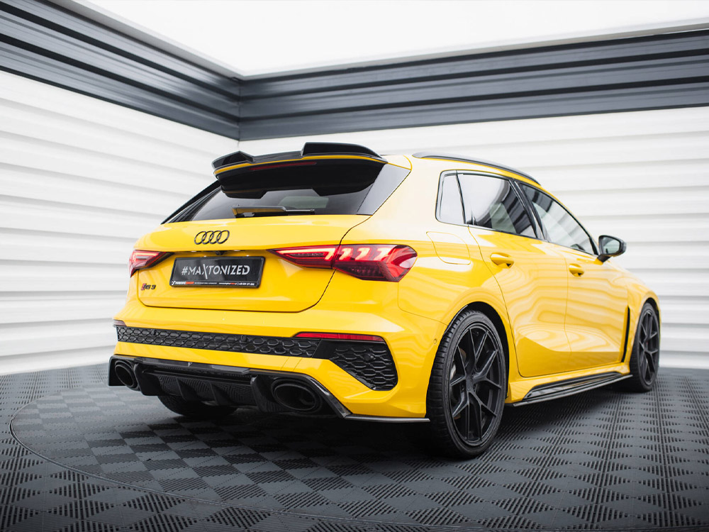 Maxton carbon fibre rear side splitters audi rs3 sportback 8y 3 Maxton carbon fibre rear side splitters audi rs3 sportback 8y - image 3