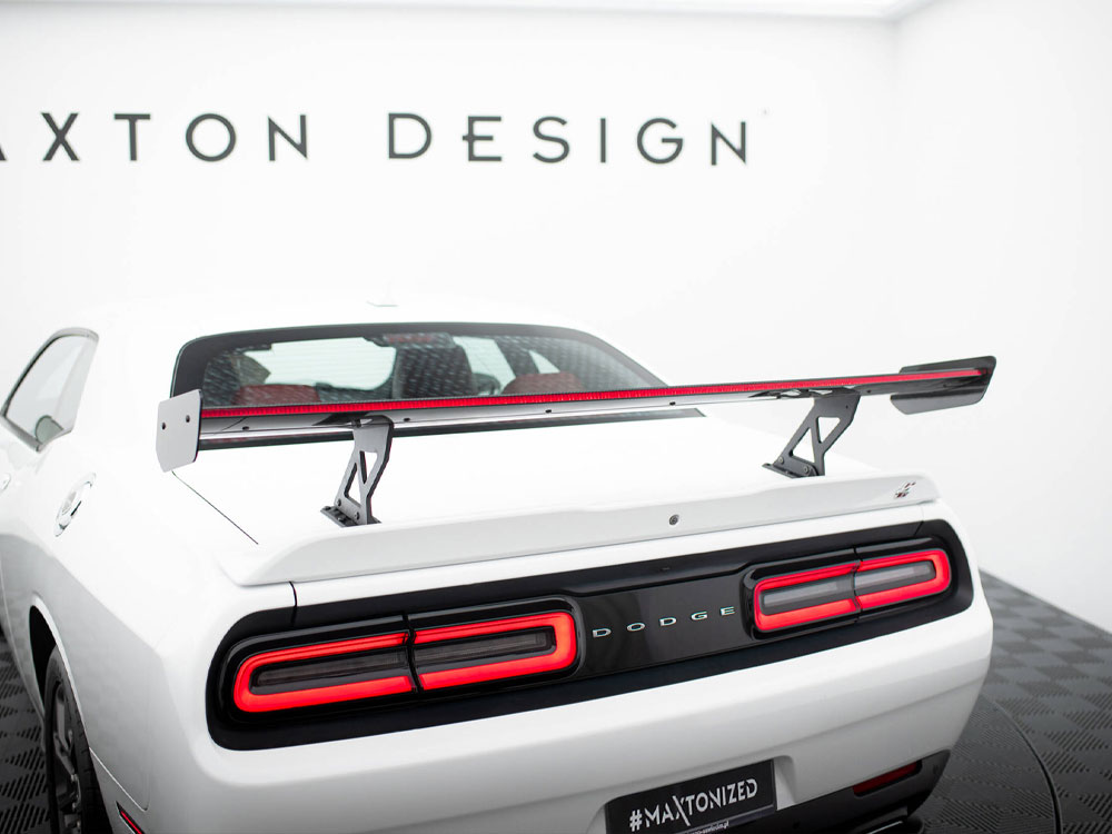 Maxton carbon spoiler with led for dodge challenger mk3 13 Maxton carbon spoiler with led for dodge challenger mk3 - image 13