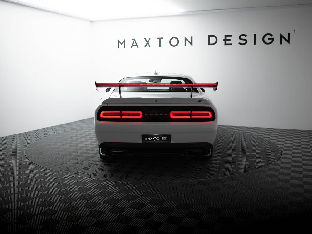 Maxton carbon spoiler with led for dodge challenger mk3 7 Maxton carbon spoiler with led for dodge challenger mk3 - image 7