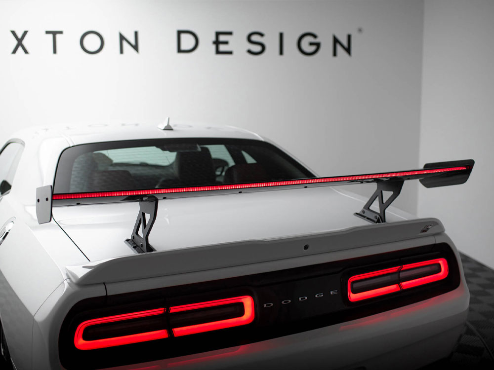 Maxton carbon spoiler with led for dodge challenger mk3 10 Maxton carbon spoiler with led for dodge challenger mk3 - image 10