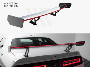 Maxton Carbon Spoiler with LED for Dodge Challenger Mk3