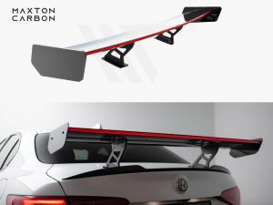 Maxton Carbon Spoiler with LED for Alfa Romeo Giulia Quadrifoglio