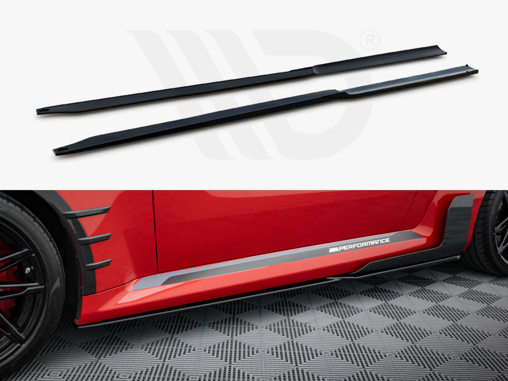 Maxton side skirts diffusers bmw m2 m-performance g87 1 Maxton side skirts diffusers bmw m2 m-performance g87
