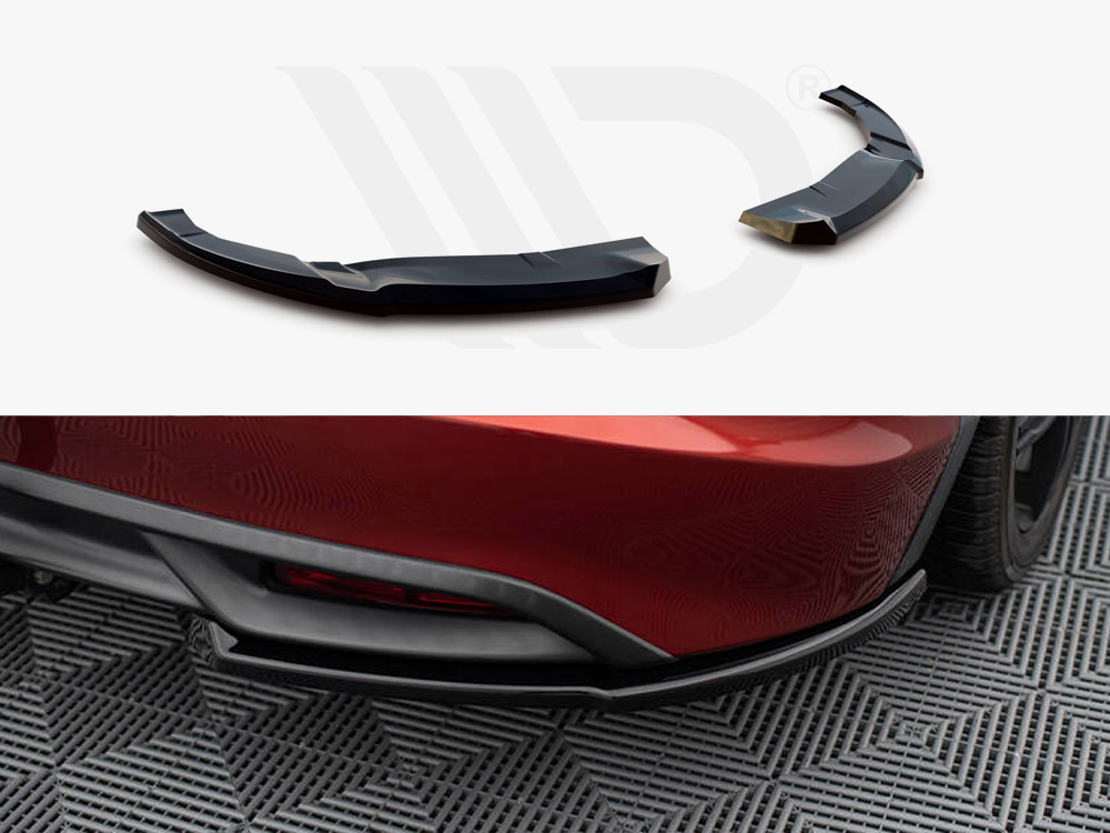 Maxton rear side splitters honda civic hatchback mk9 1 Maxton rear side splitters honda civic hatchback mk9