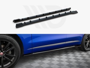 Maxton Side Skirts Diffusers Jaguar F-Pace R-Sport Mk1