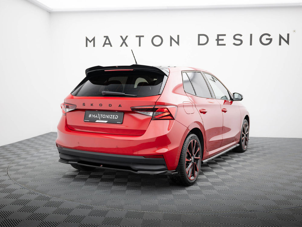 Maxton rear splitter skoda fabia mk4 2 Maxton rear splitter skoda fabia mk4 - image 2