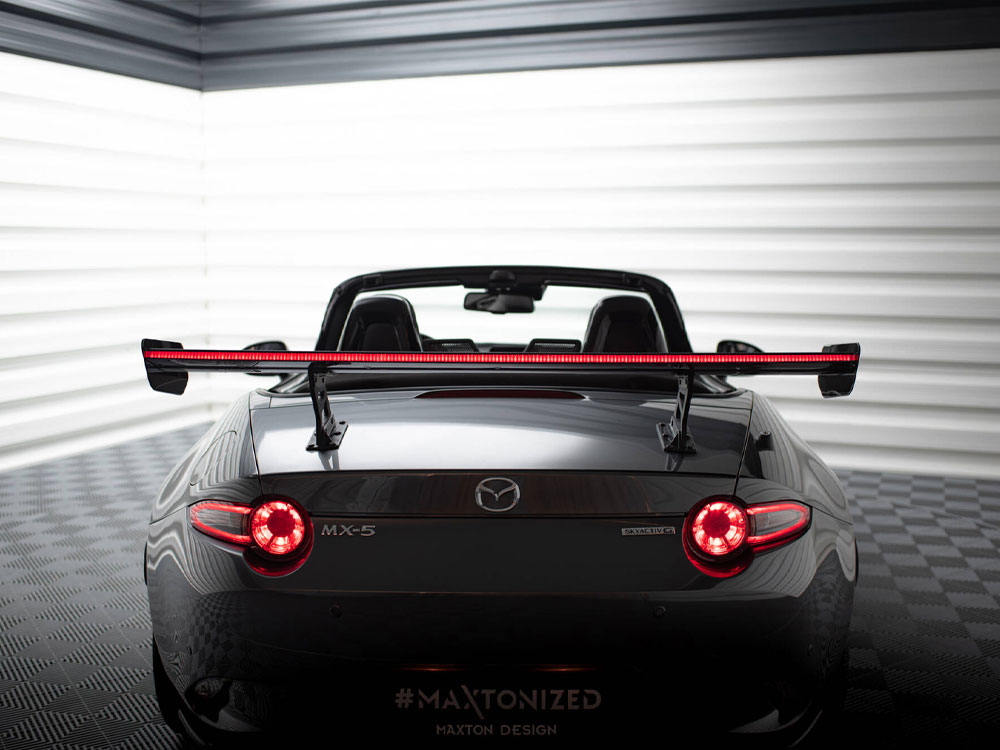 Maxton carbon spoiler with internal brackets uprights + led mazda mx-5 (nd mk4) 7 Maxton carbon spoiler with internal brackets uprights + led mazda mx-5 (nd mk4) - image 7