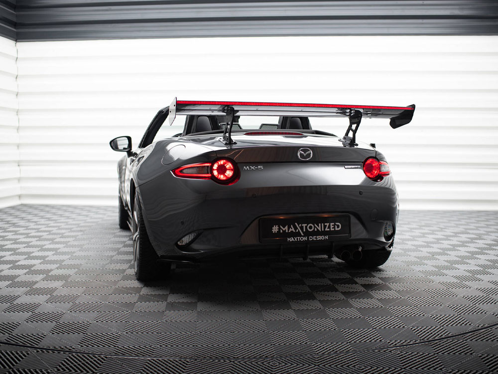 Maxton carbon spoiler with internal brackets uprights + led mazda mx-5 (nd mk4) 2 Maxton carbon spoiler with internal brackets uprights + led mazda mx-5 (nd mk4) - image 2