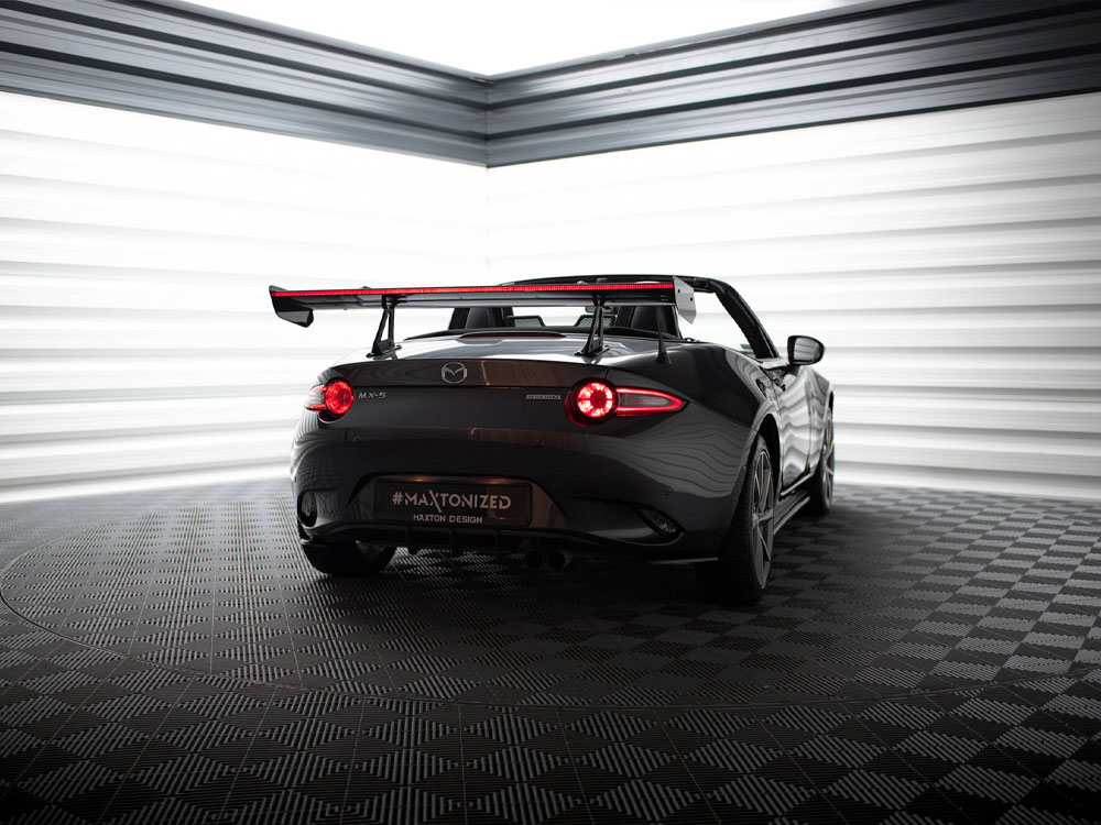 Maxton carbon spoiler with upper swan mounting + led mazda mx-5 (nd mk4) 3 Maxton carbon spoiler with upper swan mounting + led mazda mx-5 (nd mk4) - image 3