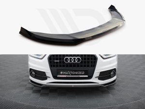 Maxton Front Splitter V2 Audi Q3 S-Line 8U
