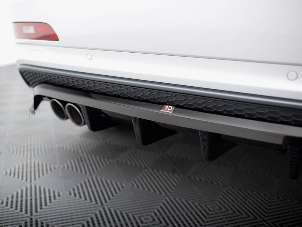 Maxton rear splitter (vertical bars) audi q3 s-line 8u 6 Maxton rear splitter (vertical bars) audi q3 s-line 8u - image 6