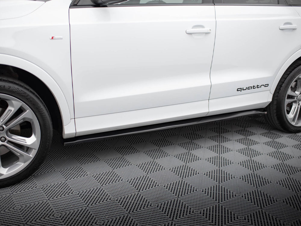Maxton side skirts diffusers audi q3 s-line 8u 3 Maxton side skirts diffusers audi q3 s-line 8u - image 3