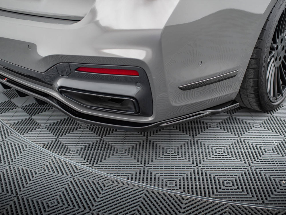 Maxton rear splitter (vertical bars) v2 bmw 7 series m-pack g11/g12 facelift models 4 Maxton rear splitter (vertical bars) v2 bmw 7 series m-pack g11/g12 facelift models - image 4