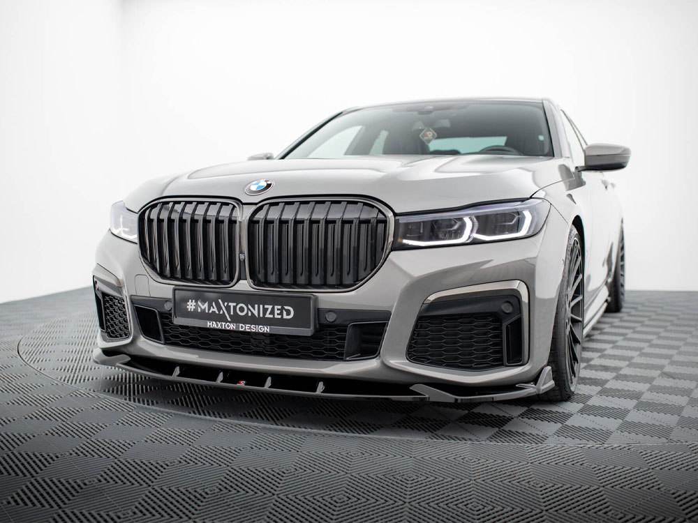 Maxton front splitter v5 bmw 7 series m-pack g11/g12 facelift models 2 Maxton front splitter v5 bmw 7 series m-pack g11/g12 facelift models - image 2