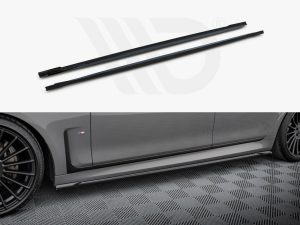 Maxton Side Skirts Diffusers V2 BMW 7 Series M-Pack G11