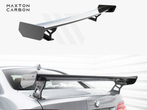 Maxton Carbon Spoiler with External Brackets Uprights BMW 3/M3 Coupe E92