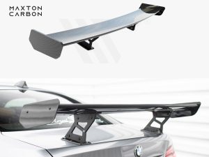 Maxton Carbon Spoiler with Internal Brackets Uprights BMW 3/M3 Coupe E92