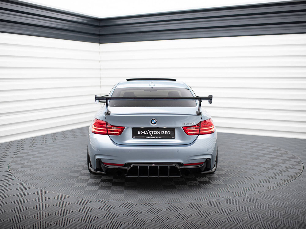 Maxton carbon spoiler with external brackets uprights bmw 4 series f32 / f32 m-pack coupe 4 Maxton carbon spoiler with external brackets uprights bmw 4 series f32 / f32 m-pack coupe - image 4