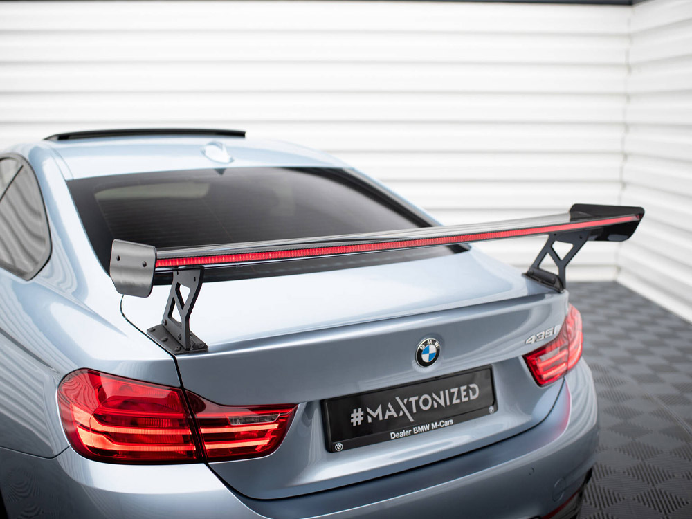 Maxton carbon spoiler with external brackets uprights + led bmw 4 series f32 m-pack coupe 12 Maxton carbon spoiler with external brackets uprights + led bmw 4 series f32 m-pack coupe - image 12