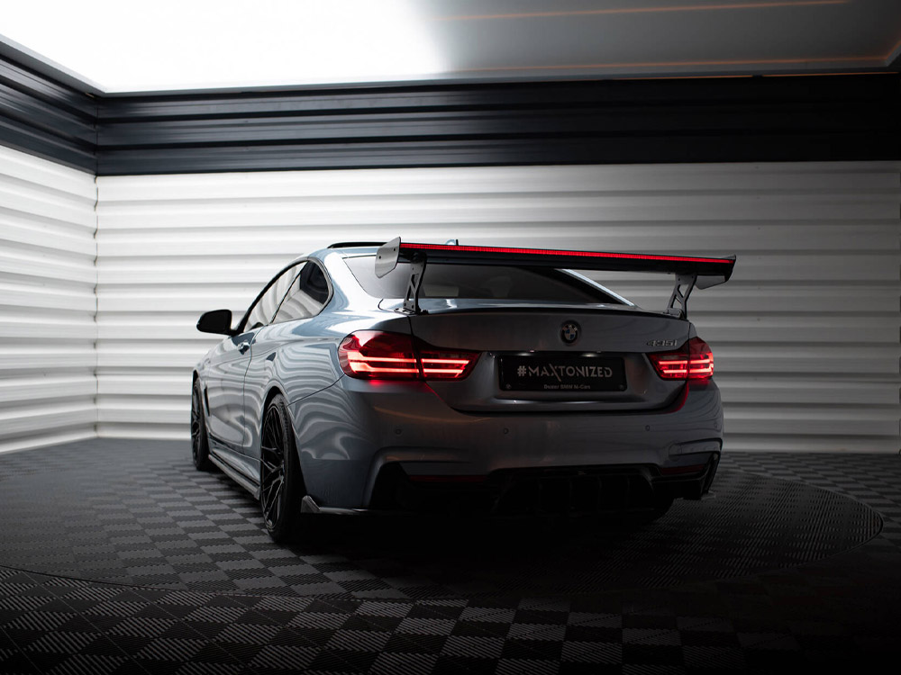 Maxton carbon spoiler with external brackets uprights + led bmw 4 series f32 m-pack coupe 3 Maxton carbon spoiler with external brackets uprights + led bmw 4 series f32 m-pack coupe - image 3