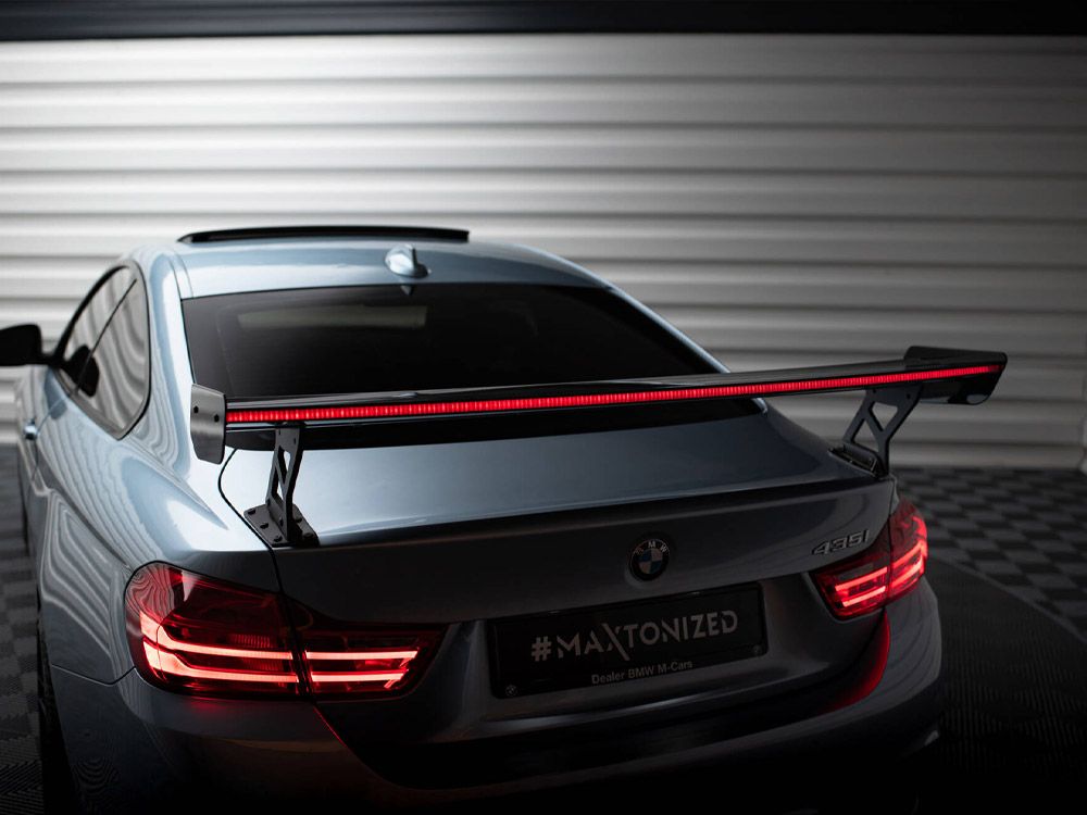 Maxton carbon spoiler with external brackets uprights + led bmw 4 series f32 m-pack coupe 6 Maxton carbon spoiler with external brackets uprights + led bmw 4 series f32 m-pack coupe - image 6