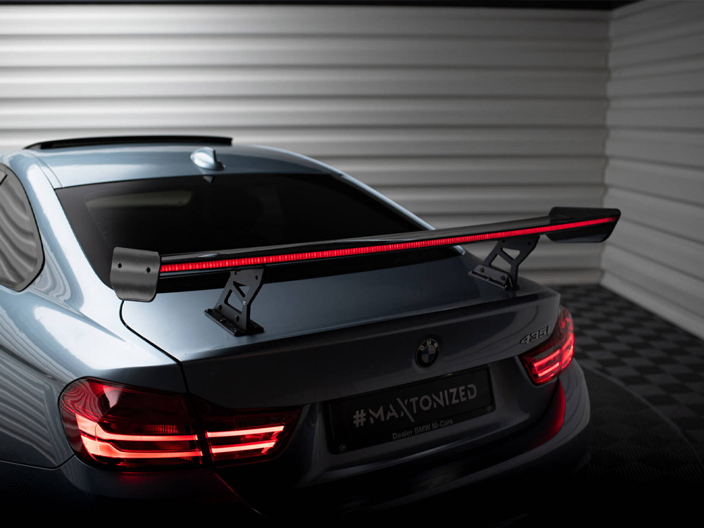 Maxton carbon spoiler with internal brackets uprights + led bmw 4 series f32 m-pack coupe 6 Maxton carbon spoiler with internal brackets uprights + led bmw 4 series f32 m-pack coupe - image 6