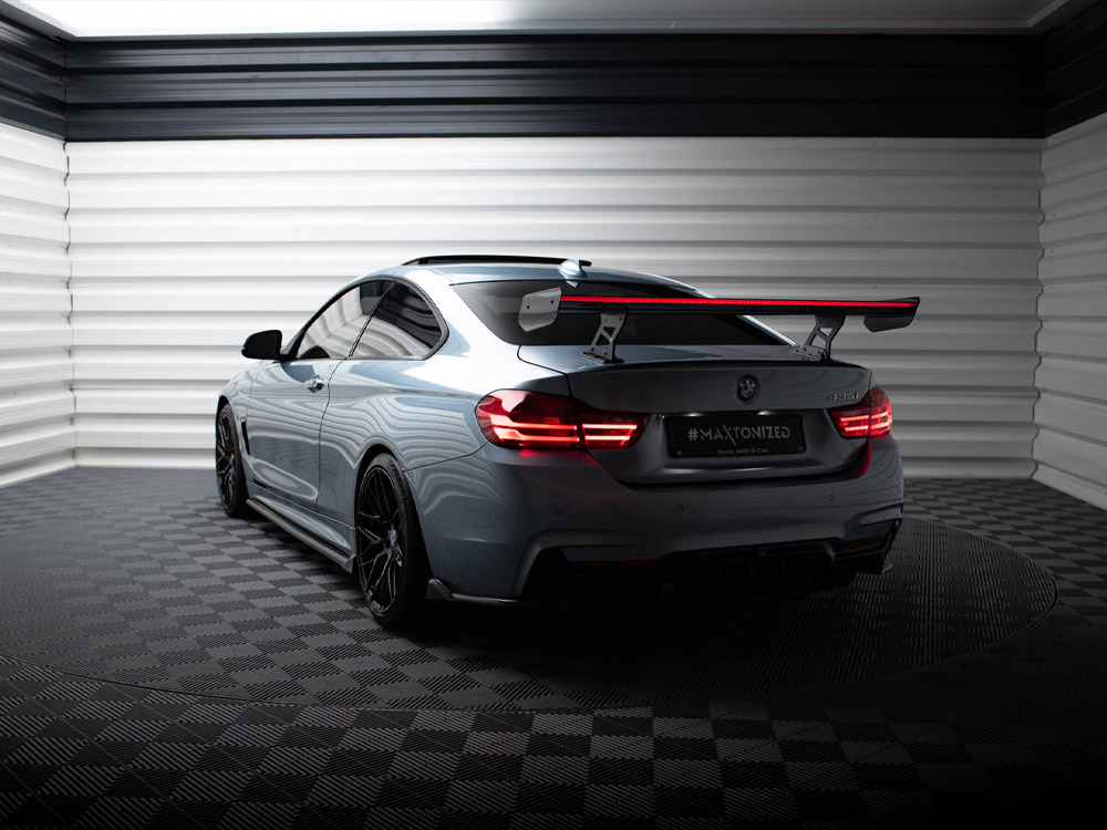Maxton carbon spoiler with internal brackets uprights + led bmw 4 series f32 m-pack coupe 2 Maxton carbon spoiler with internal brackets uprights + led bmw 4 series f32 m-pack coupe - image 2
