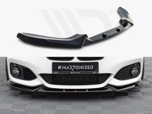 Maxton Front Splitter V5 BMW 1 Series M-Pack / M140i F20 Facelift Models