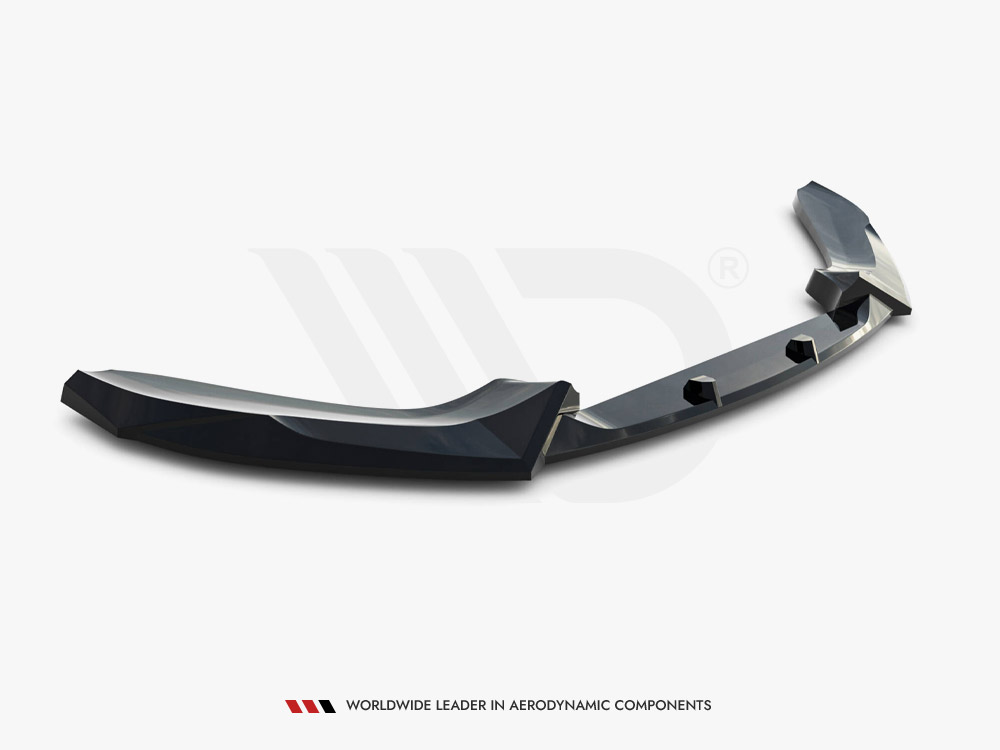 Maxton front splitter v5 bmw 1 series m-pack / m140i f20 facelift models 5 Maxton front splitter v5 bmw 1 series m-pack / m140i f20 facelift models - image 5