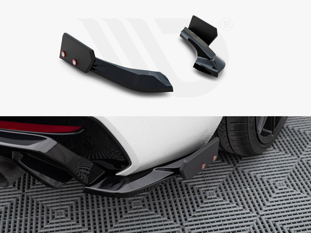 Maxton rear side splitters v5 + flaps (for rear valance v3) bmw 1 series m-pack/m140i f20 facelift models 1 Maxton rear side splitters v5 + flaps (for rear valance v3) bmw 1 series m-pack/m140i f20 facelift models