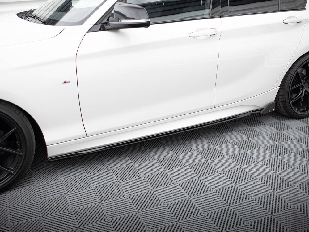 Maxton side skirts diffusers v4 + flaps bmw 1 series m-pack/m140i f20 facelift models 3 Maxton side skirts diffusers v4 + flaps bmw 1 series m-pack/m140i f20 facelift models - image 3