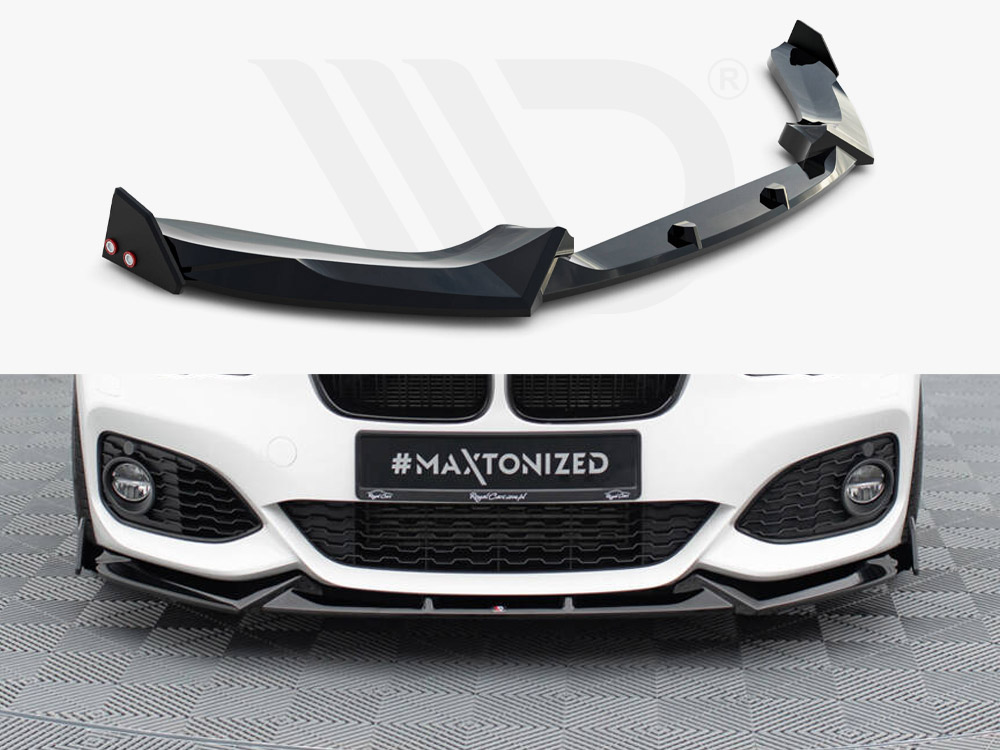 Maxton front splitter v5 + flaps bmw 1 series m-pack/m140i f20 facelift models 1 Maxton front splitter v5 + flaps bmw 1 series m-pack/m140i f20 facelift models