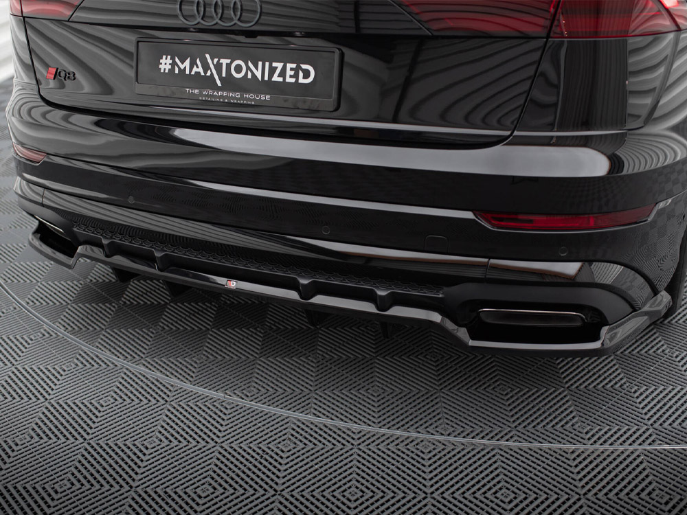 Maxton rear splitter (vertical bars) v1 audi sq8/q8 s-line mk1 facelift models 3 Maxton rear splitter (vertical bars) v1 audi sq8/q8 s-line mk1 facelift models - image 3