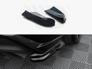 Maxton Rear Side Splitters Porsche Macan GTS Mk1 Facelift Models (2014-2018)