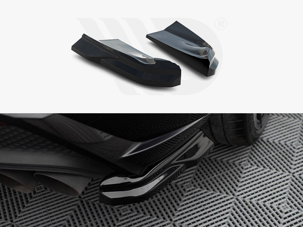 Maxton rear side splitters porsche macan gts mk1 facelift models (2014-2018) 1 Maxton rear side splitters porsche macan gts mk1 facelift models (2014-2018)