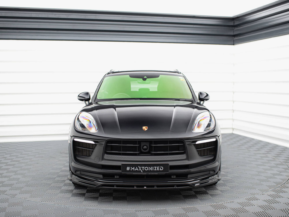 Maxton front splitter porsche macan gts mk1 facelift models (2) 3 Maxton front splitter porsche macan gts mk1 facelift models (2) - image 3
