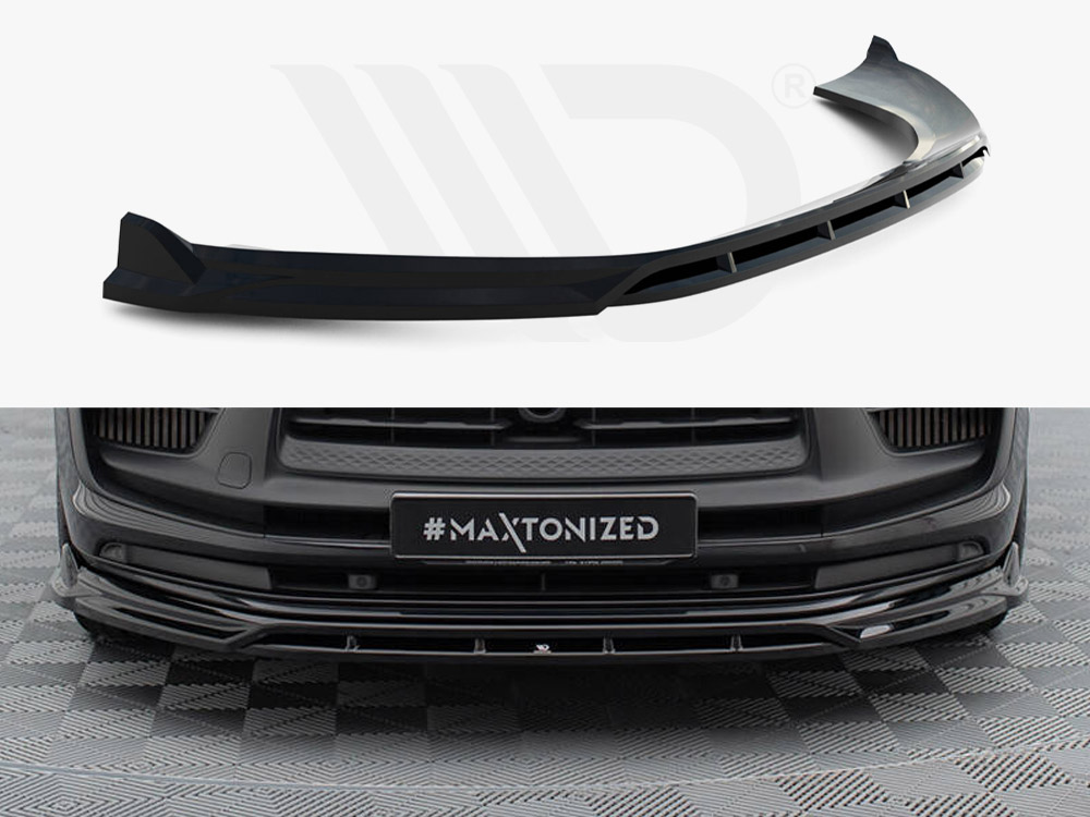 Maxton front splitter porsche macan gts mk1 facelift models (2) 1 Maxton front splitter porsche macan gts mk1 facelift models (2)