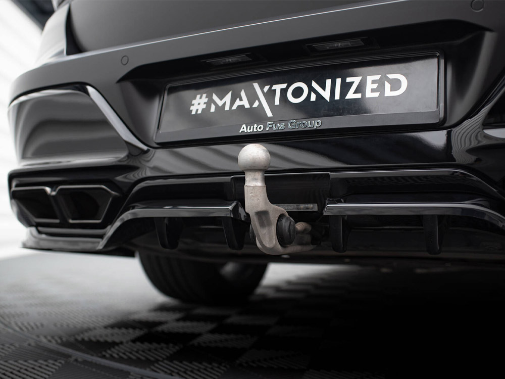 Maxton central rear splitter (vertical bars) bmw m760e g70 7 Maxton central rear splitter (vertical bars) bmw m760e g70 - image 7