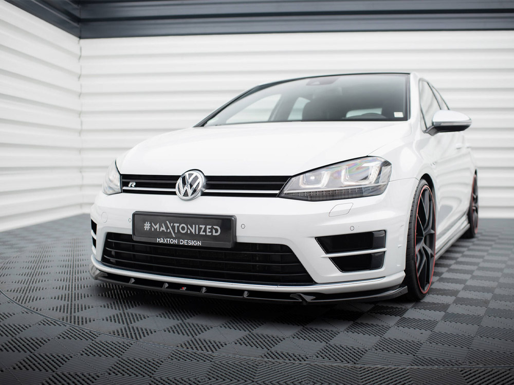 Maxton front splitter v5 volkswagen golf r/r-line mk7 2 Maxton front splitter v5 volkswagen golf r/r-line mk7 - image 2