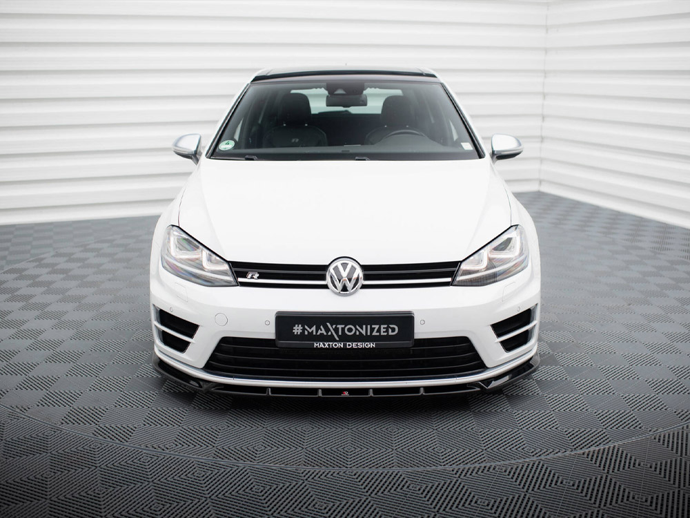 Maxton front splitter v5 volkswagen golf r/r-line mk7 3 Maxton front splitter v5 volkswagen golf r/r-line mk7 - image 3