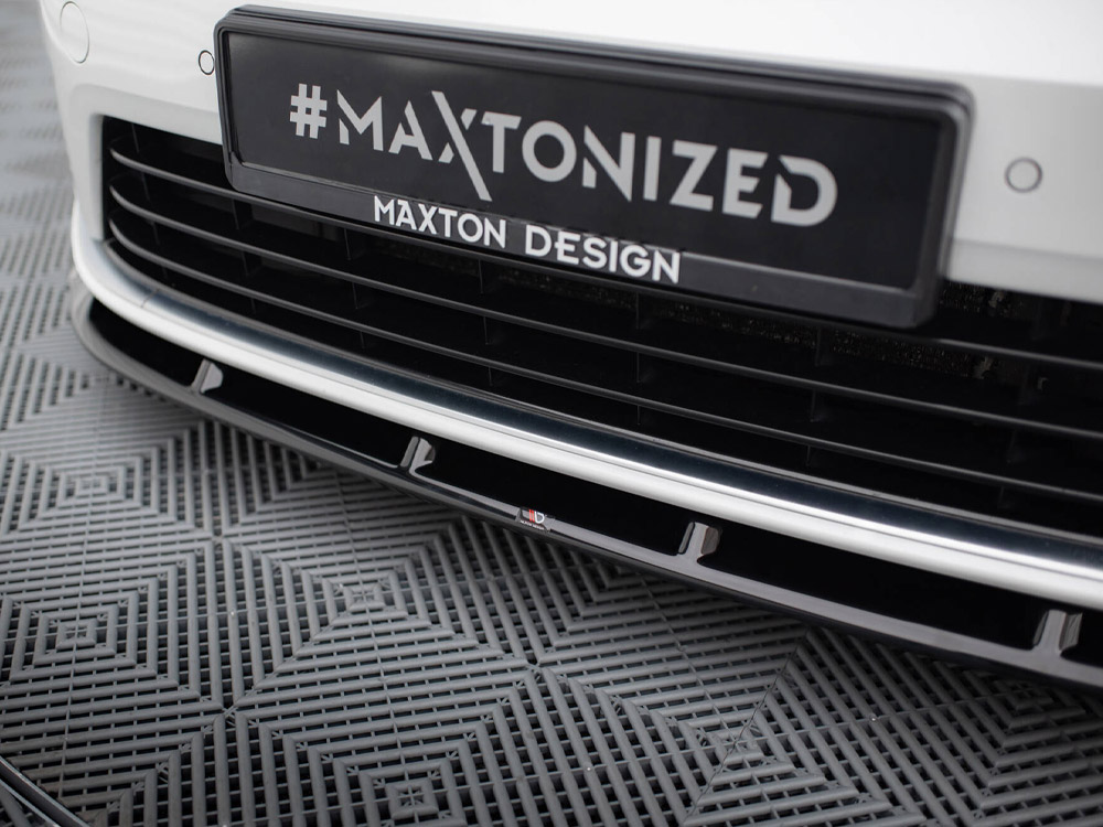 Maxton front splitter v6 volkswagen golf r/r-line mk7 4 Maxton front splitter v6 volkswagen golf r/r-line mk7 - image 4