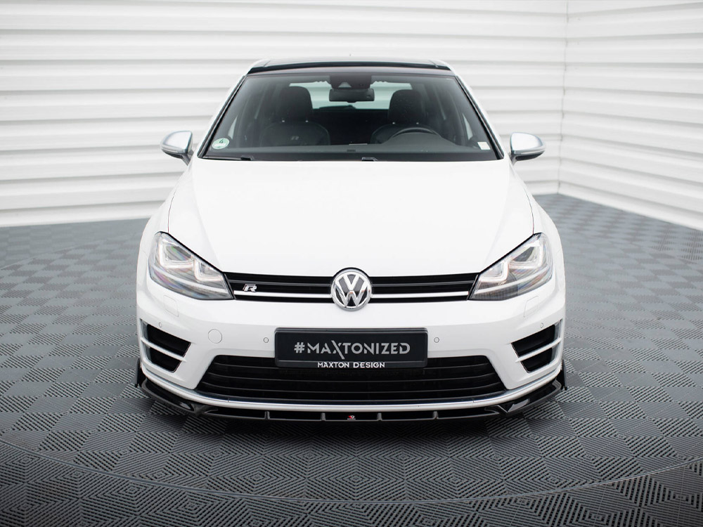 Maxton front splitter v5 + flaps volkswagen golf r/r-line mk7 3 Maxton front splitter v5 + flaps volkswagen golf r/r-line mk7 - image 3