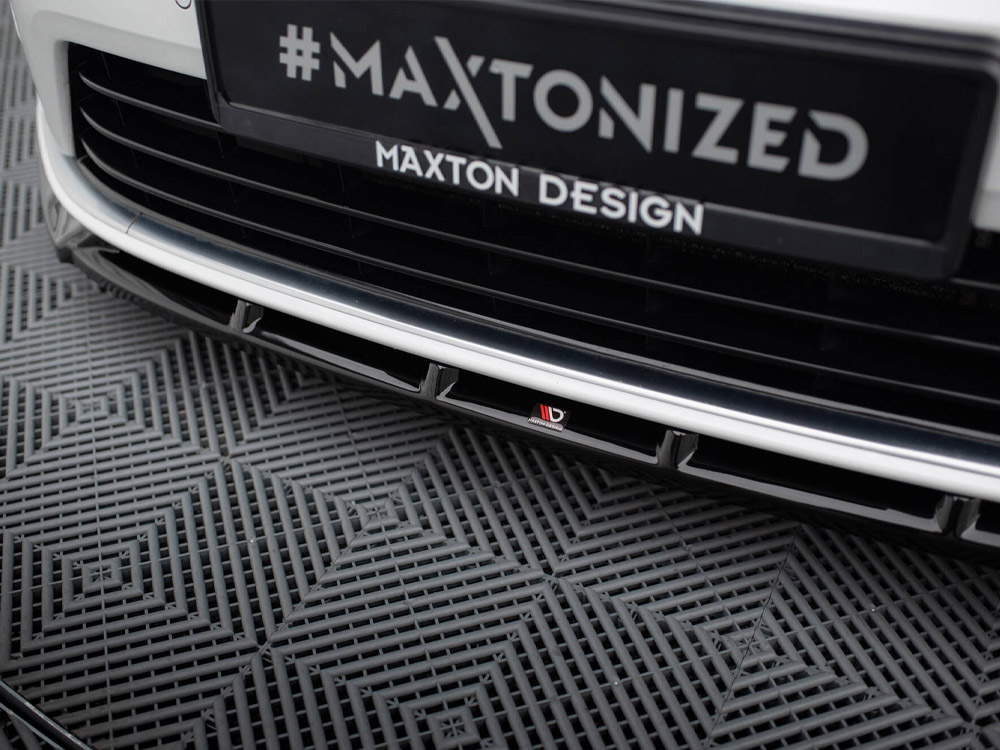 Maxton front splitter v5 + flaps volkswagen golf r/r-line mk7 4 Maxton front splitter v5 + flaps volkswagen golf r/r-line mk7 - image 4