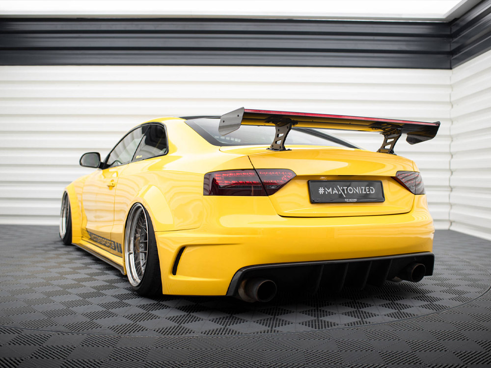 Maxton carbon spoiler with internal brackets uprights + led audi a5 coupe 8t 10 Maxton carbon spoiler with internal brackets uprights + led audi a5 coupe 8t - image 10