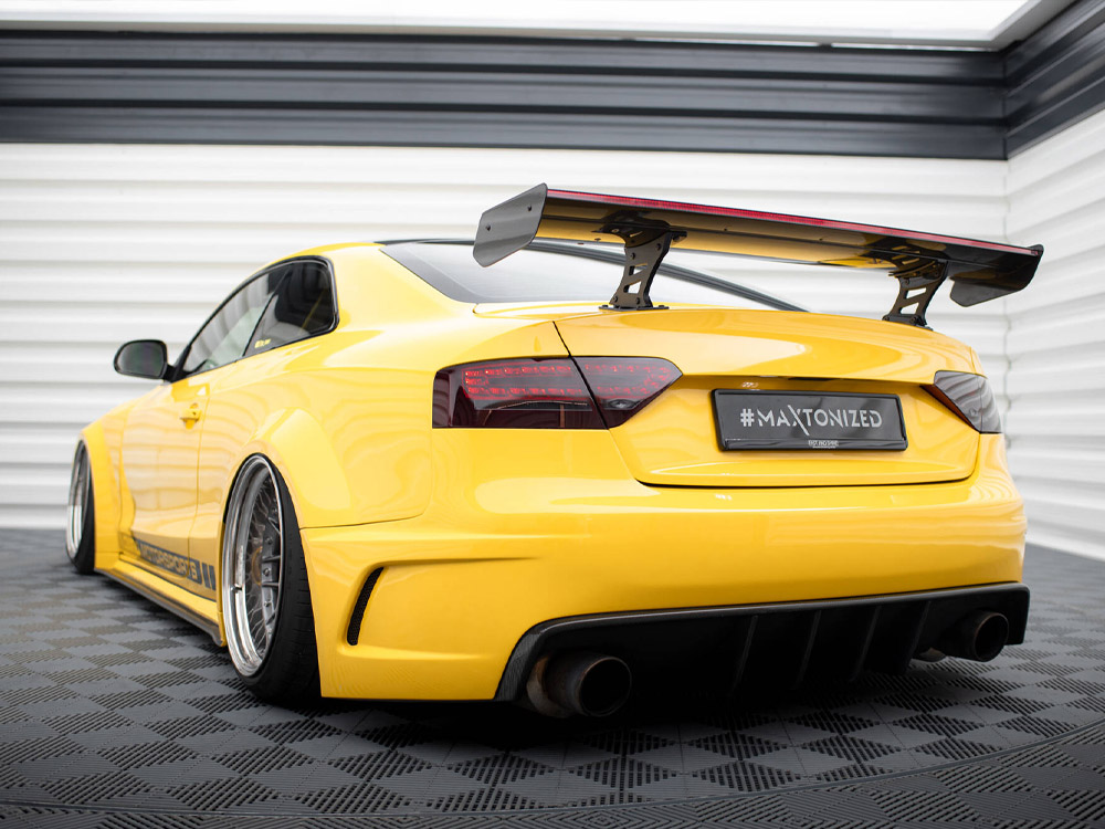 Maxton carbon spoiler with internal brackets uprights + led audi a5 coupe 8t 8 Maxton carbon spoiler with internal brackets uprights + led audi a5 coupe 8t - image 8