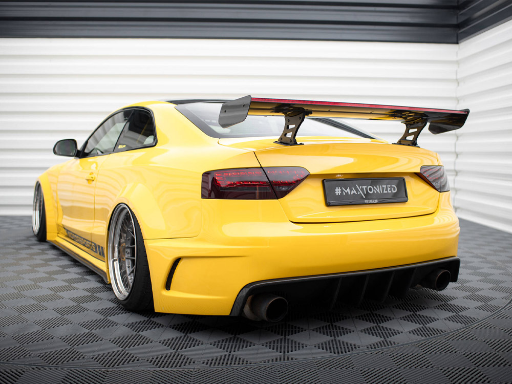 Maxton carbon spoiler with internal brackets uprights + led audi a5 coupe 8t 9 Maxton carbon spoiler with internal brackets uprights + led audi a5 coupe 8t - image 9