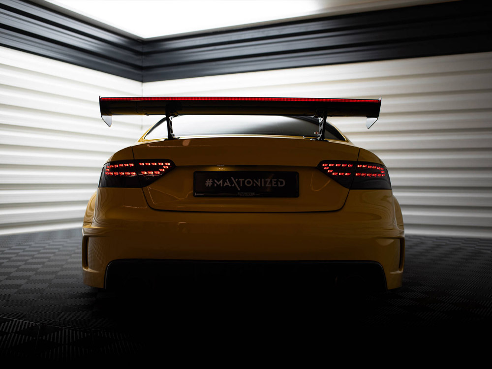 Maxton carbon spoiler with internal brackets uprights + led audi a5 coupe 8t 4 Maxton carbon spoiler with internal brackets uprights + led audi a5 coupe 8t - image 4
